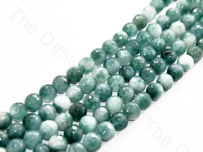 10 mm Mixed White Green Jade Quartz Semi Precious Stones | The Design Cart (3867869347874)