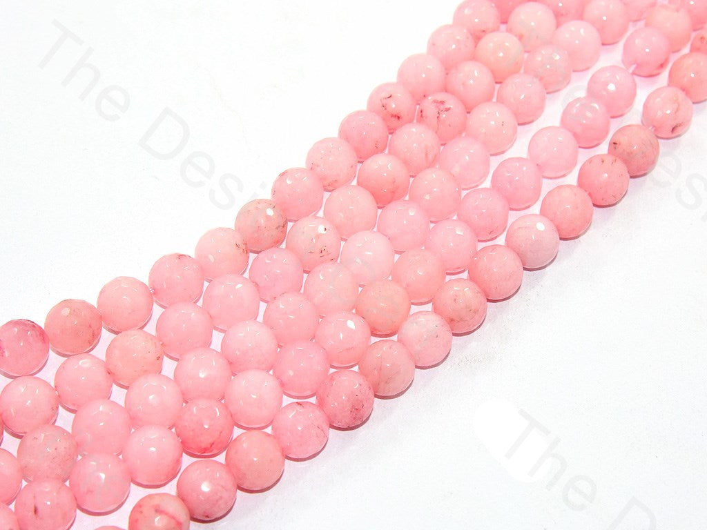 12 mm Baby Pink Jade Quartz Semi Precious Stones | The Design Cart (570209992738)