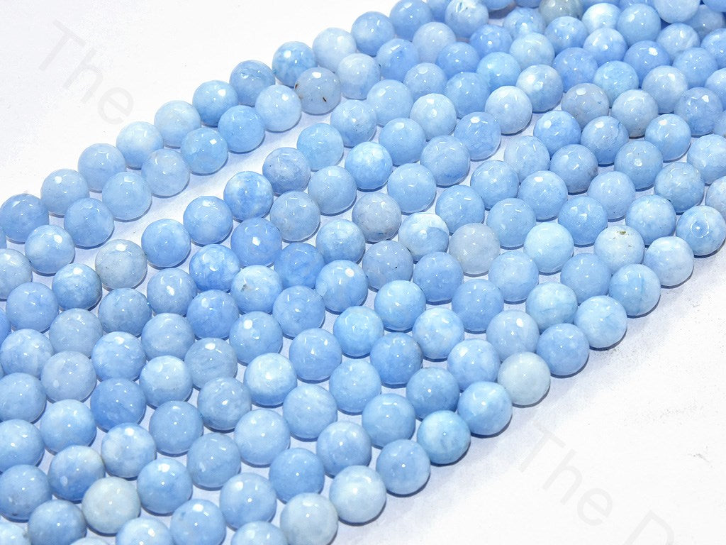 12 mm Mixed Blue Jade Quartz Semi Precious Stones | The Design Cart (570210025506)