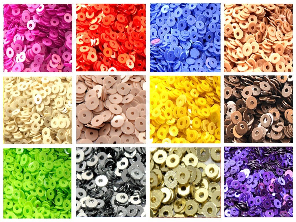 Assorted Pack Of 12 Sequins Combo 22 (1812368293922)