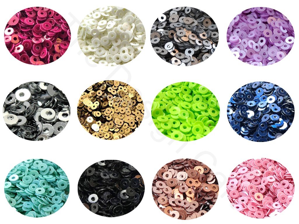 Assorted Pack Of 12 Sequins Combo 12 (1812367638562)