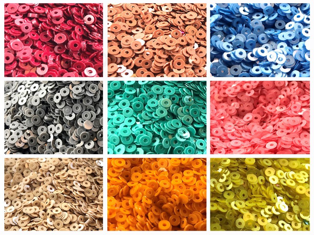 Assorted Pack Of 9 Sequins Combo 11 (1812367507490)