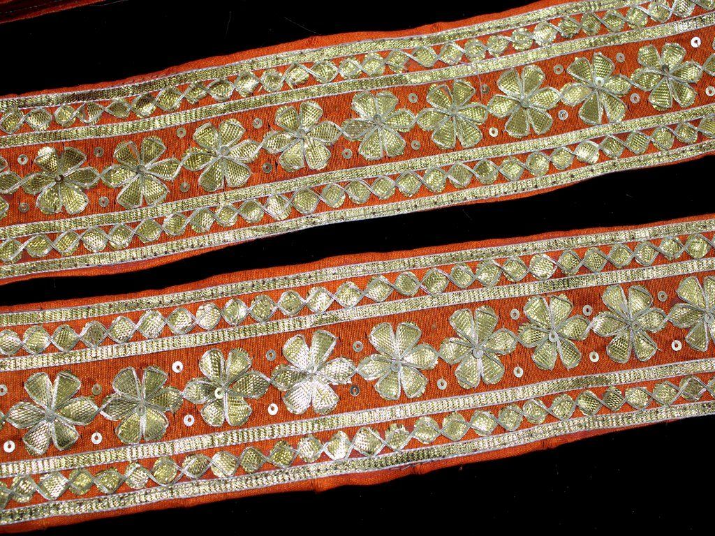 orange-floral-gota-work