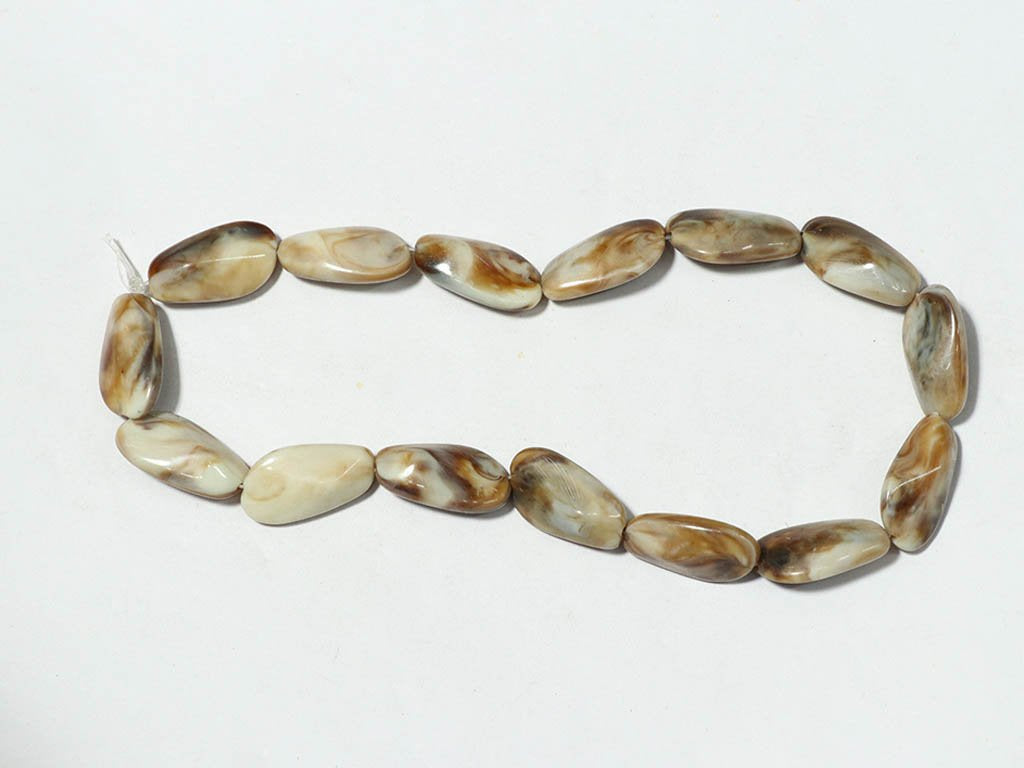 off-white-brown-designer-uneven-plastic-beads-22x16-mm