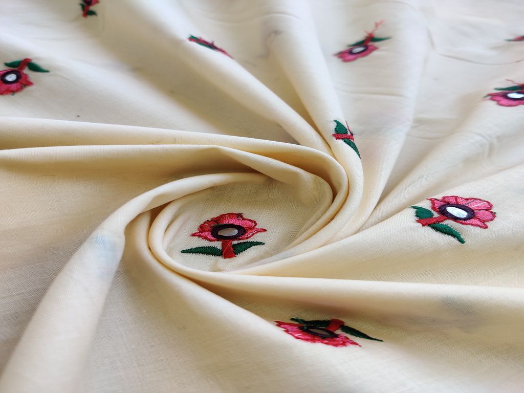 off-white-cotton-fabric-with-floral-mirror-and-thread-work-embroidery
