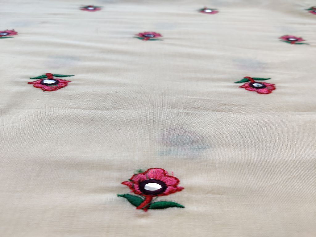 off-white-cotton-fabric-with-floral-mirror-and-thread-work-embroidery