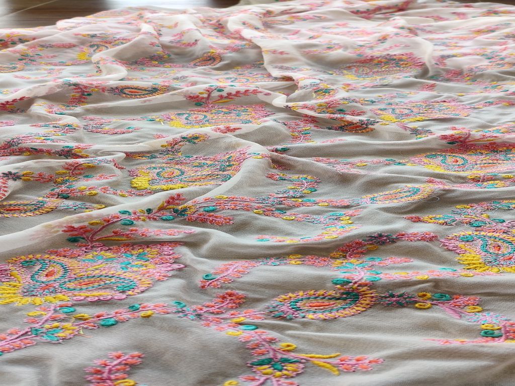 off-white-georgette-with-pastel-coloured-kashmiri-embroidery-all-over