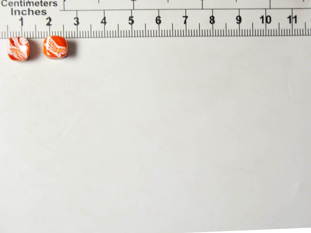 orange-cubical-designer-plastic-beads