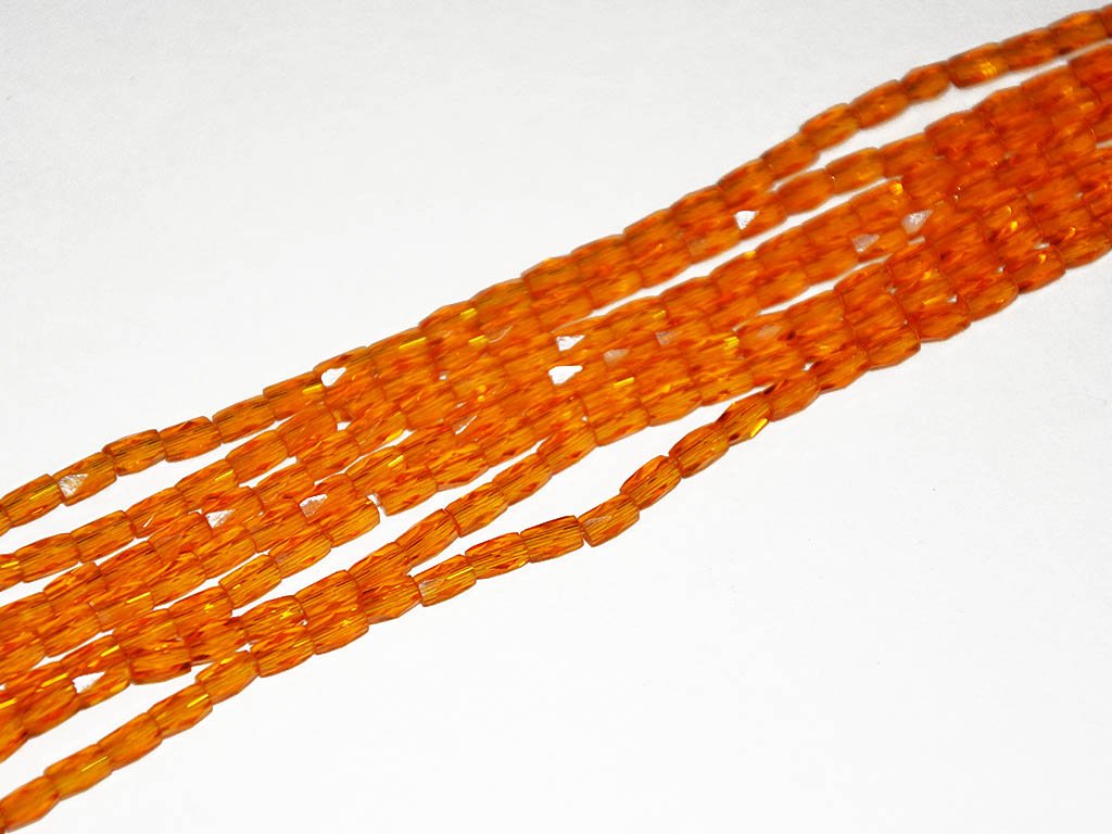 orange-faceted-tube-crystal-beads