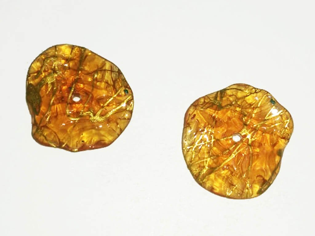 orange-golden-line-uneven-circular-plastic-stones-with-center-hole