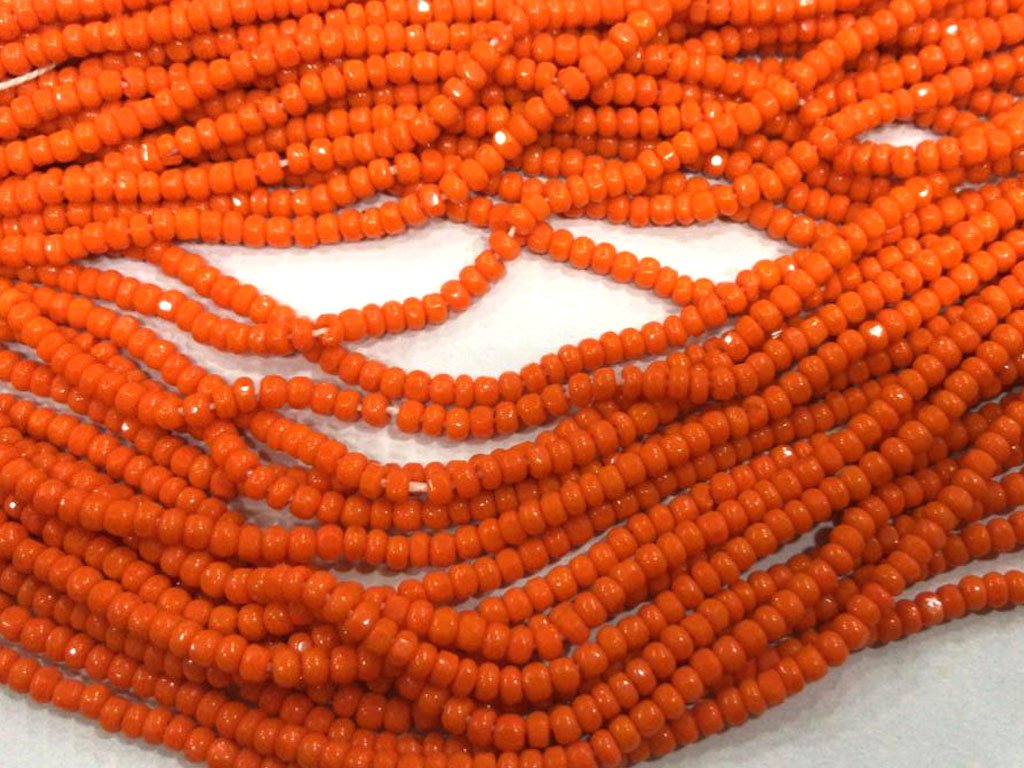 orange-opaque-spherical-glass-seed-beads-3-mm