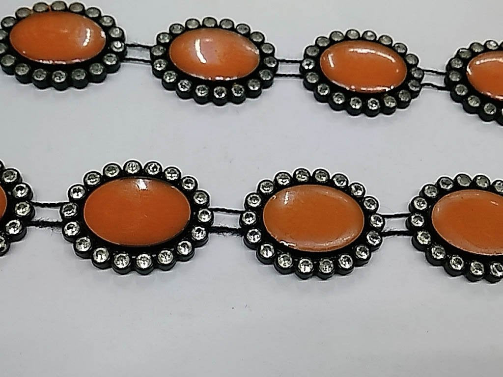orange-oval-stone-studded-plastic-lace-with-enamel-fill-18x13-mm