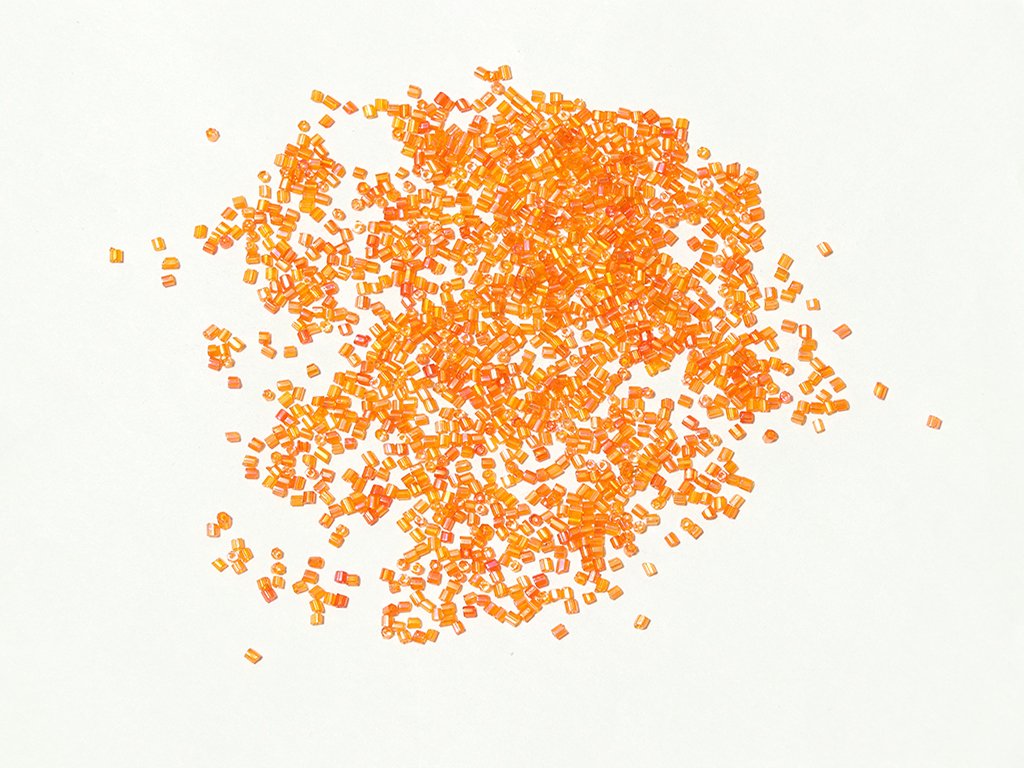 orange-transparent-2-cut-glass-seed-beads-1