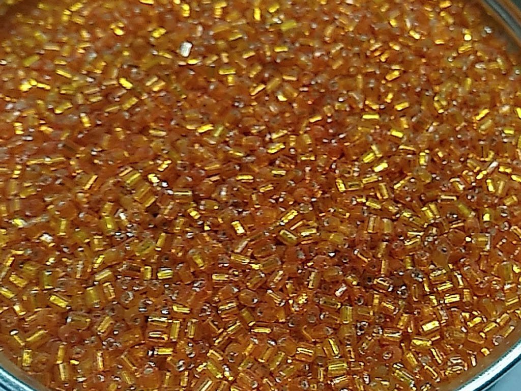 orange-transparent-silverline-2-cut-glass-seed-beads
