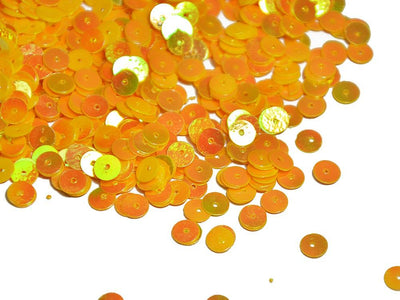orange-yellow-circular-plastic-sequins