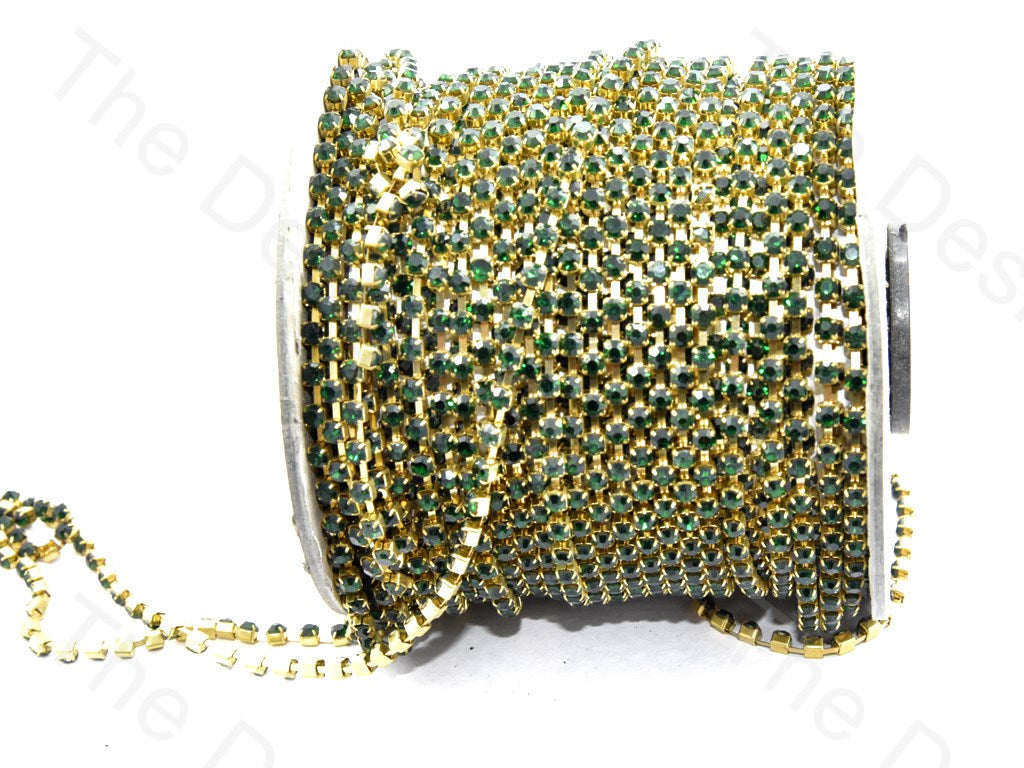 Emerald Green Golden Cup Chain (395089281058)