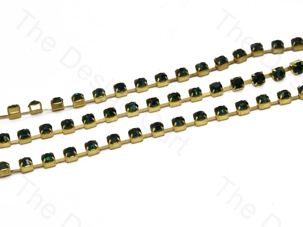 Emerald Green Golden Cup Chain (395089281058)