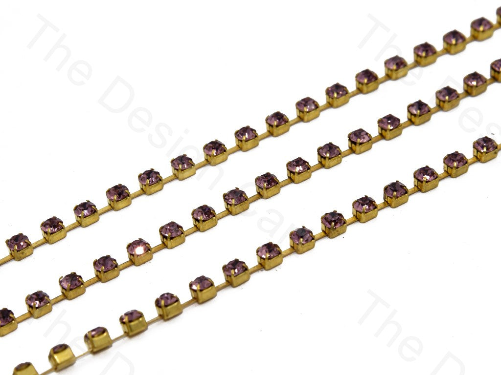 Light Amethyst / Purple Golden Cup Chain (395089379362)