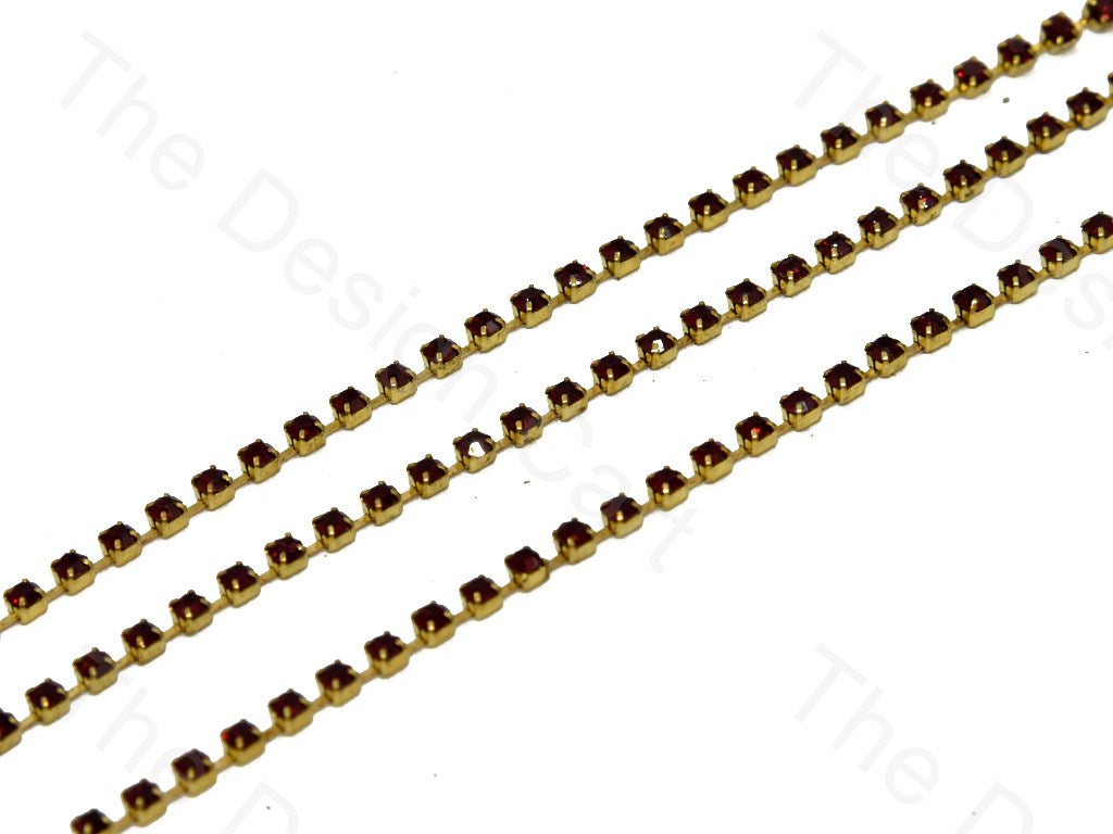 Maroon Golden Cup Chain (395089805346)