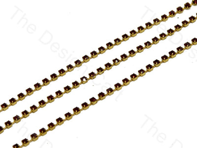 Maroon Golden Cup Chain (395089805346)