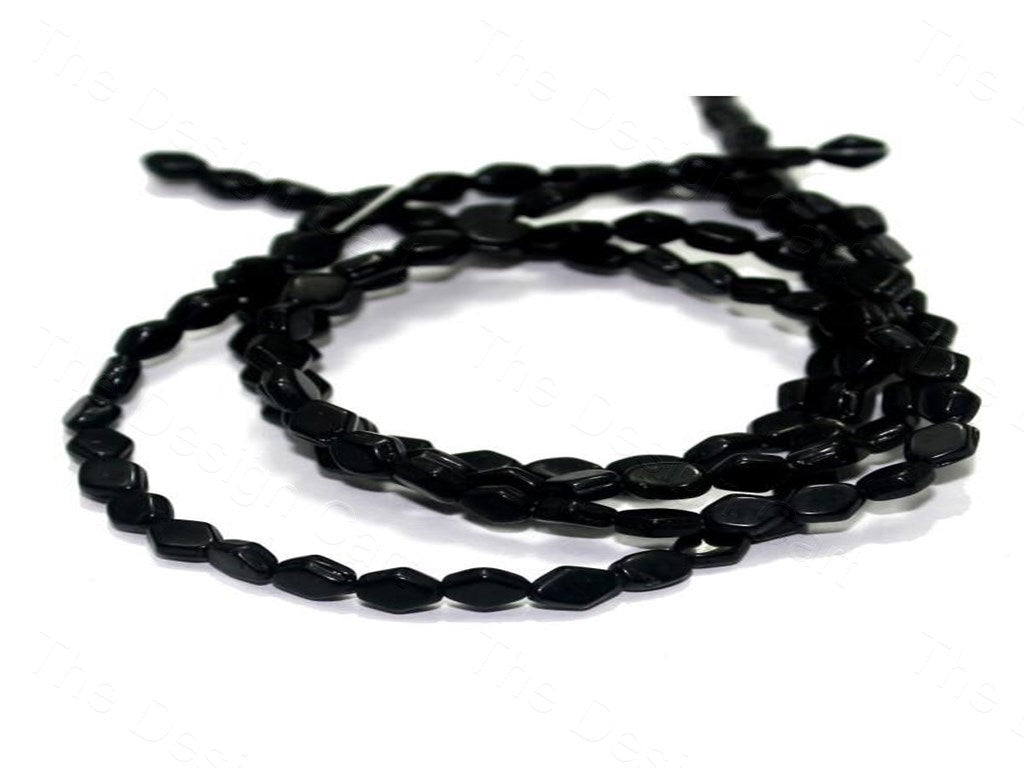 Fire Polished Black Diamond Glass Beads (4569101959237)