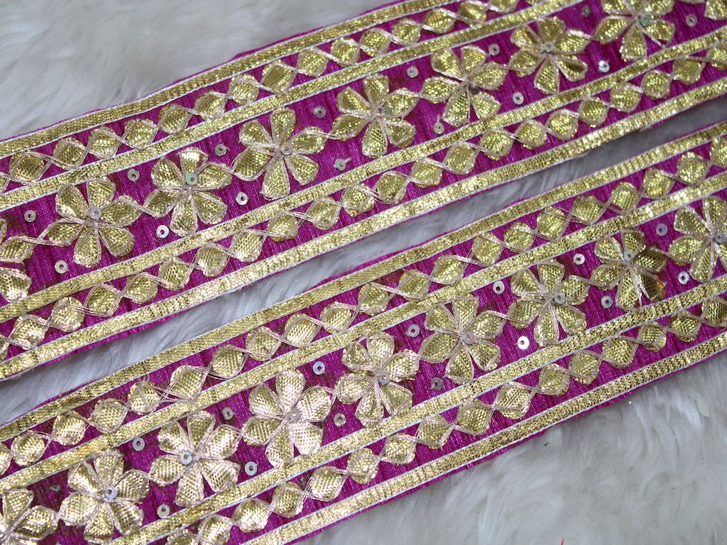 purple-floral-gota-work