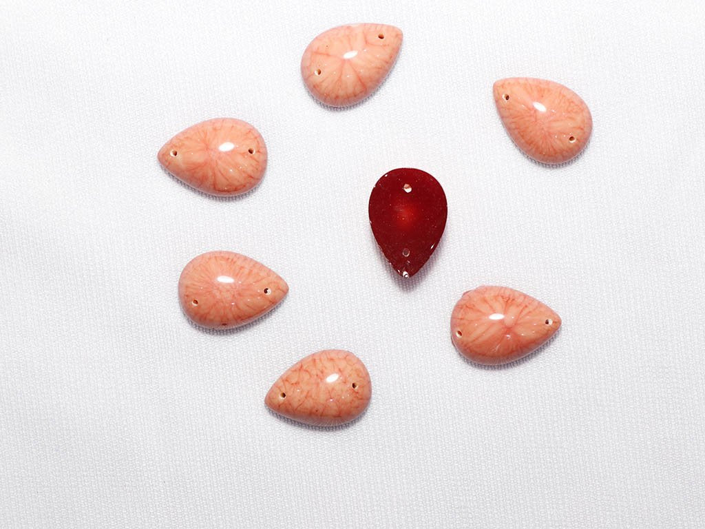 peach-designer-drop-plastic-stones-18x13-mm