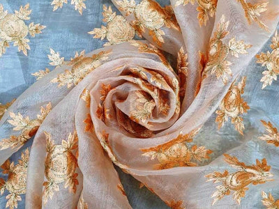 peach-floral-organza-fabric-1