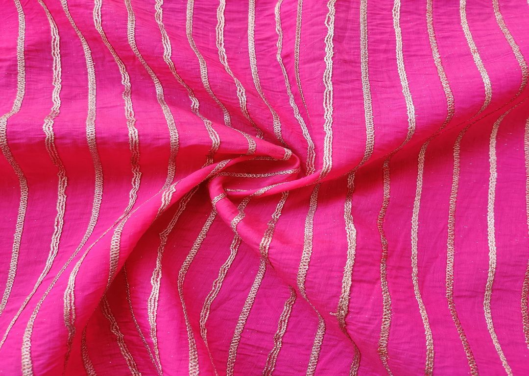 pink-chanderi-dori-tucks-fabric-1