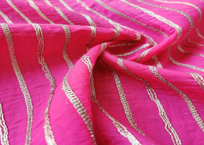 pink-chanderi-dori-tucks-fabric-1