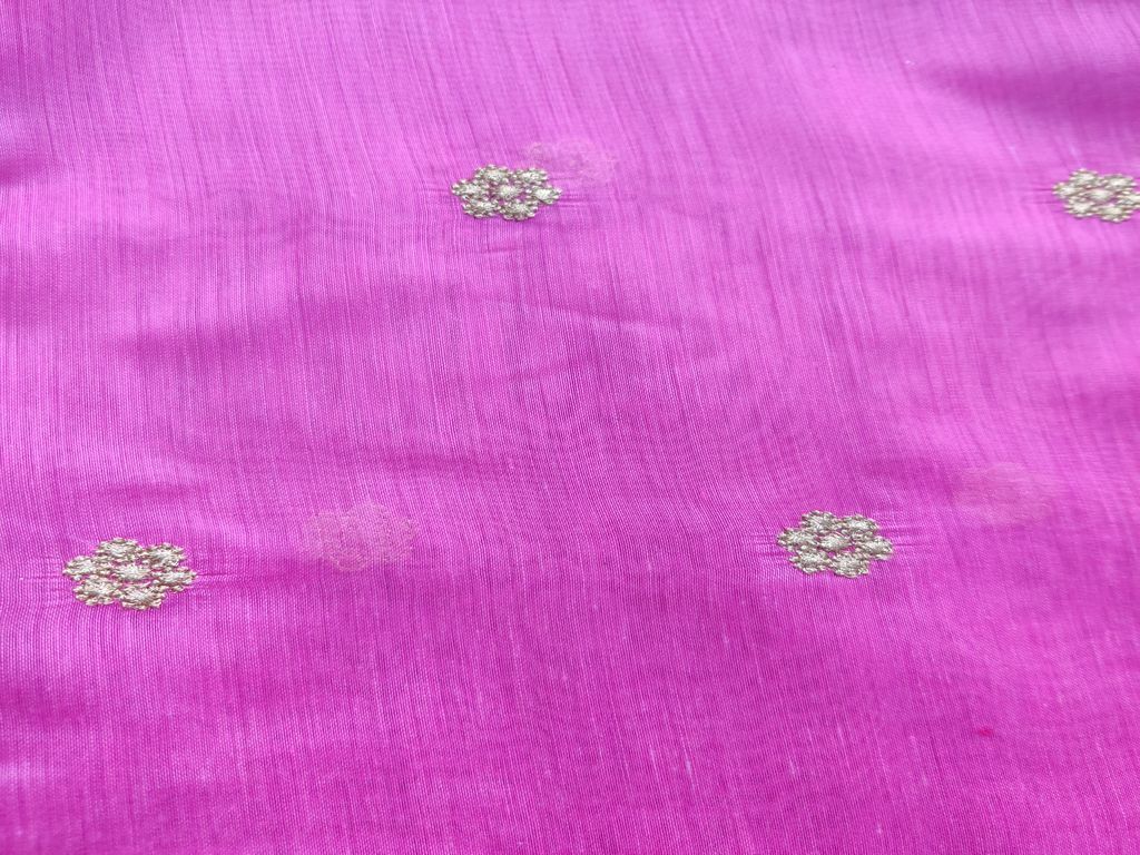 pink-chanderi-fabric-with-embroidered-golden-flowers-all-over