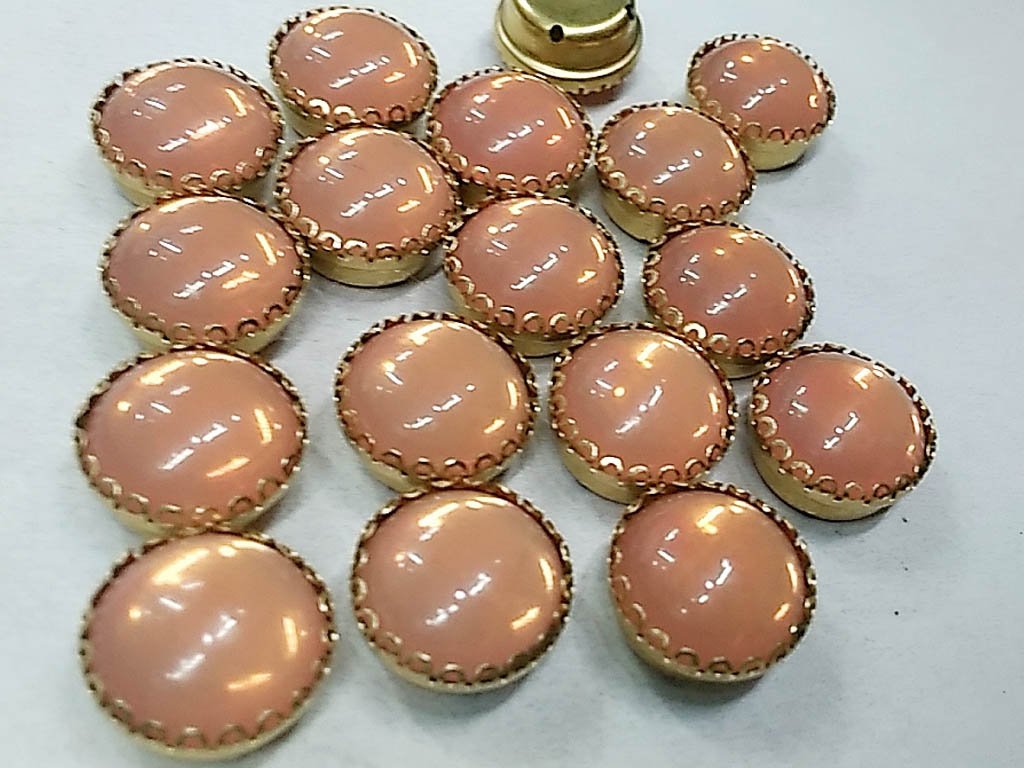 pink-circular-plastic-stones-with-catcher-12-mm