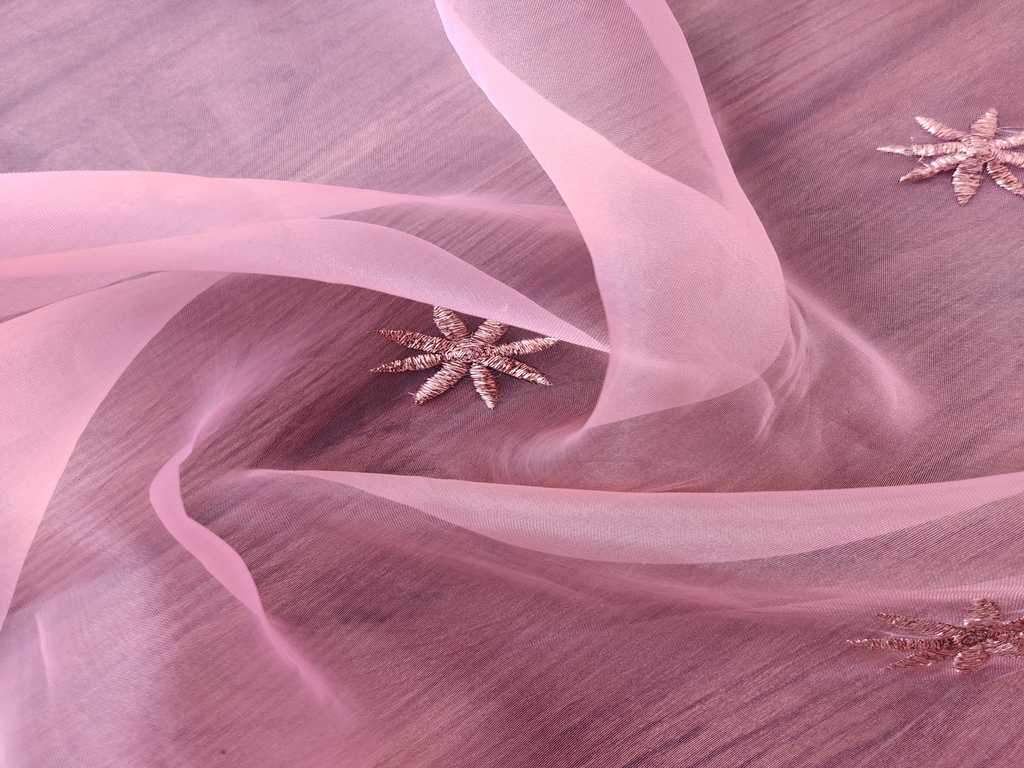 pink-organza-with-rose-gold-flowers-all-over