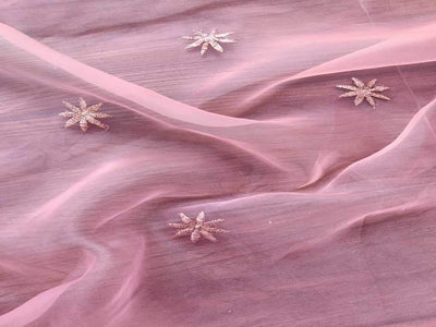 pink-organza-with-rose-gold-flowers-all-over