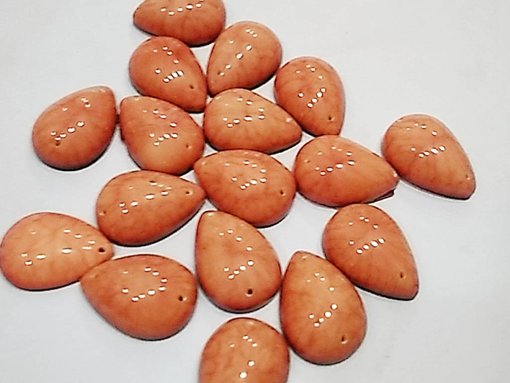 pink-textured-drop-2-hole-plastic-stones-18x13-mm