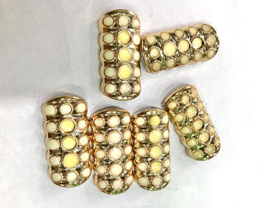 pipe-shaped-plastic-stone-with-enamel