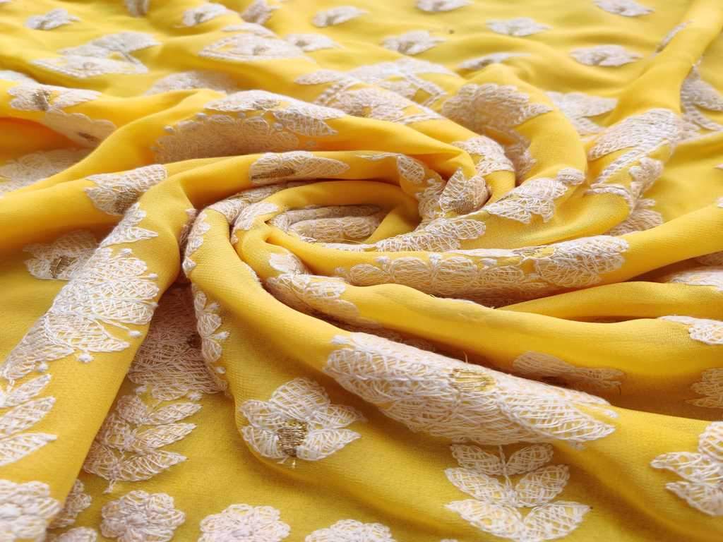 pure-yellow-georgette-with-white-lakhnavi-embroidery