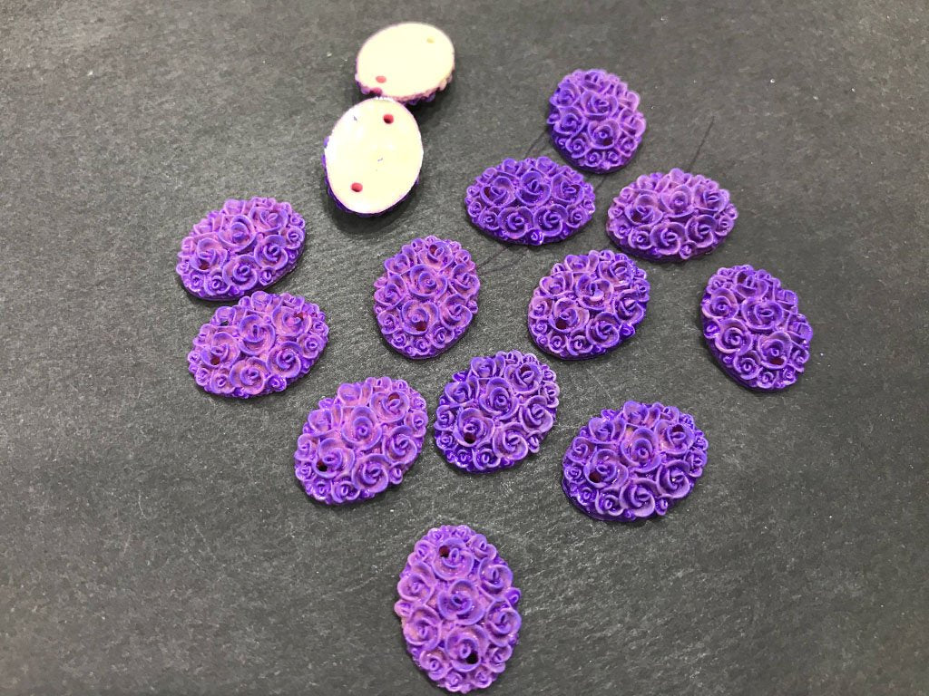 purple-matte-flower-oval-resin-stone-2-hole-18x13-mm