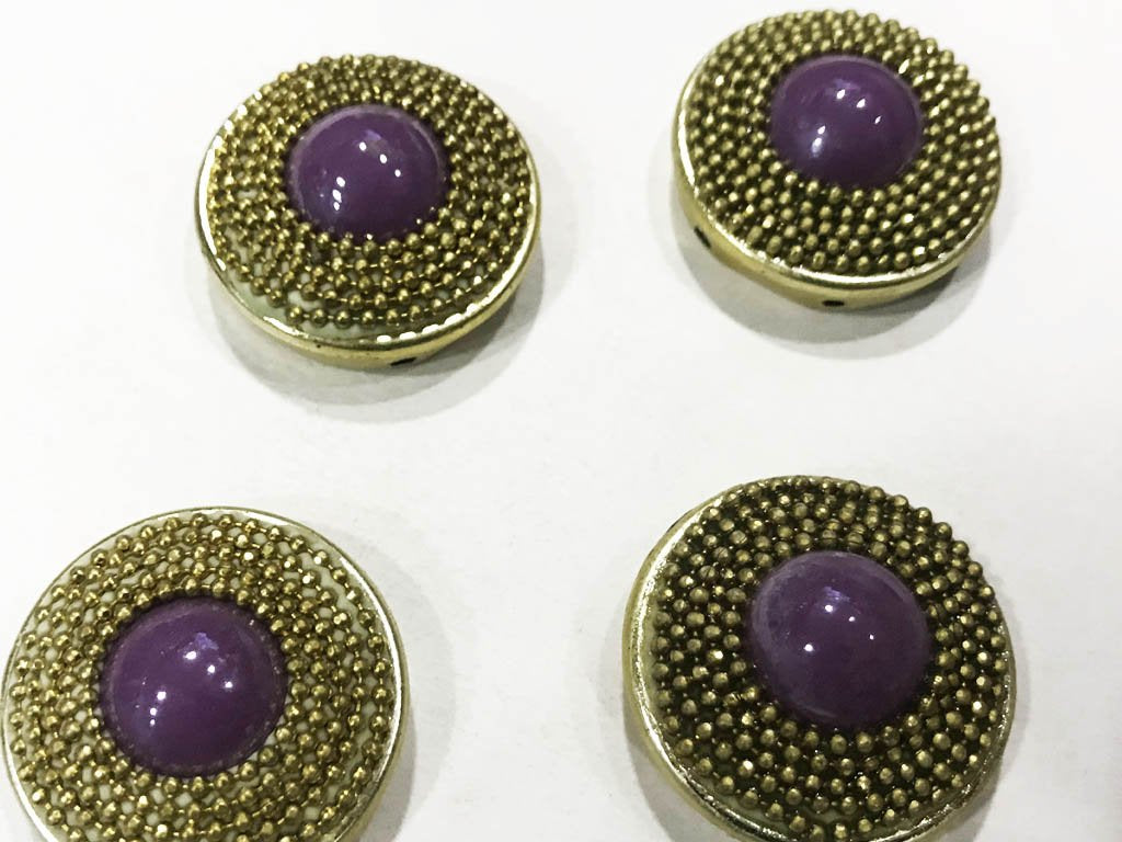purple-stone-circular-designer-show-buttons-with-plastic-base-24-mm