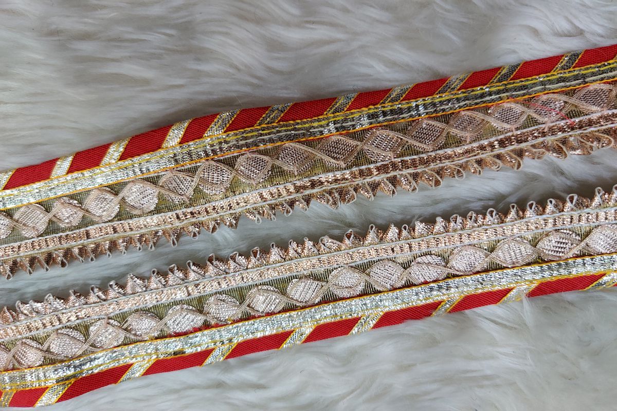 red-gota-lehriya-work-lace