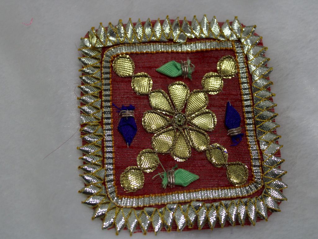 red-traditional-gota-patch