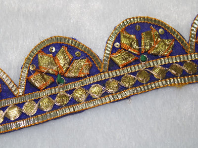 royal-blue-scalloped-gota-work-lace
