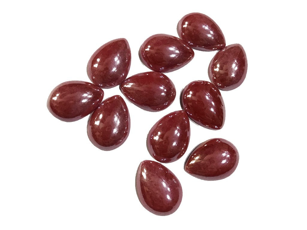red-drop-shiny-ceramic-glass-stones-without-hole