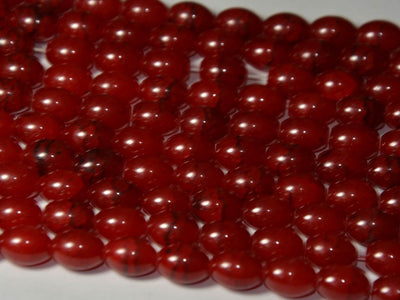 red-dual-shade-designer-oval-glass-pearls-10-mm