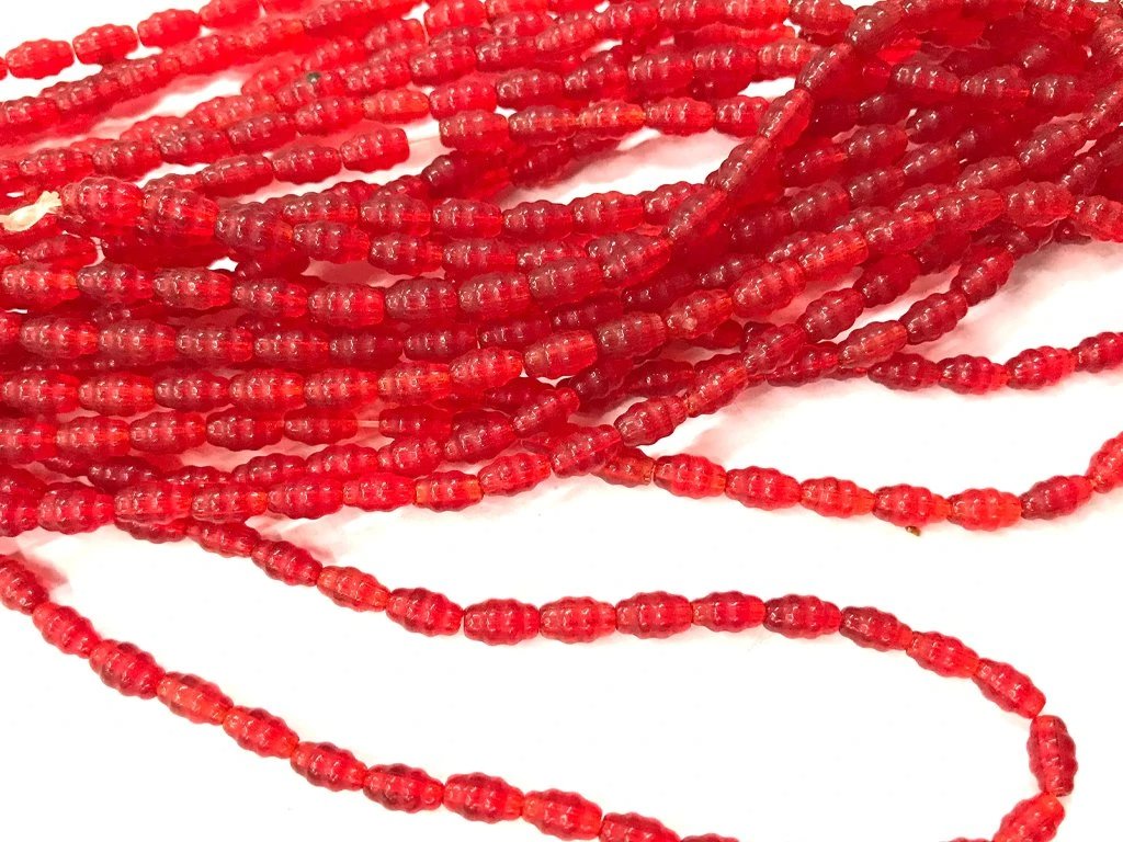 red-fancy-oval-pressed-glass-beads