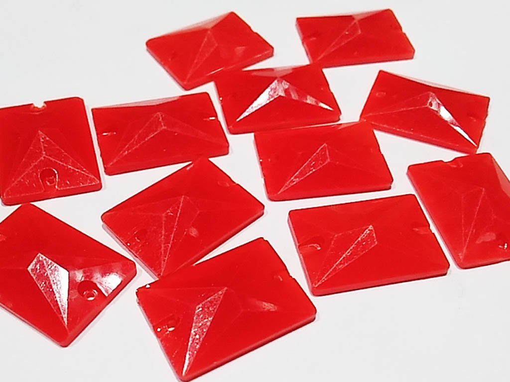 red-neon-rectangular-faceted-2-hole-plastic-stones-25x18-mm