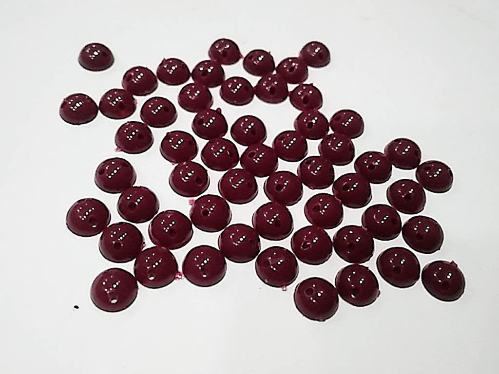 red-opaque-circular-2-hole-plastic-stones-6-mm