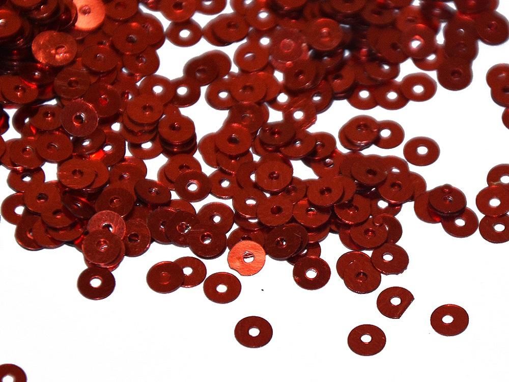 red-opaque-circular-plastic-sequins