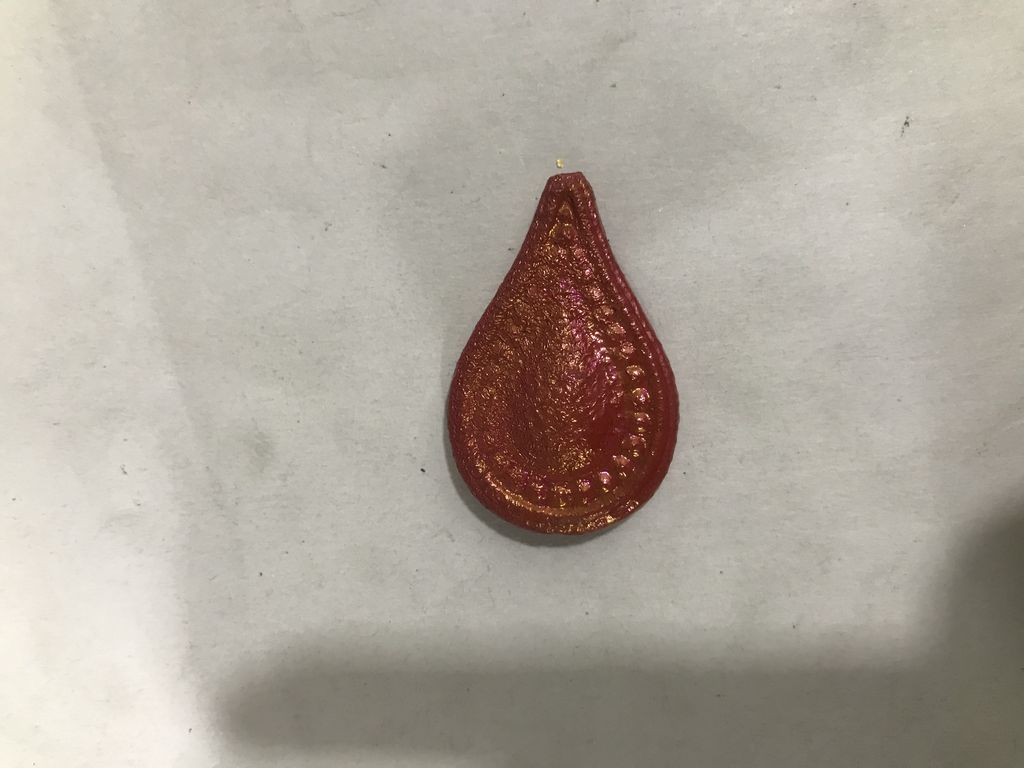 red-rainbow-drop-shaped-plastic-bead