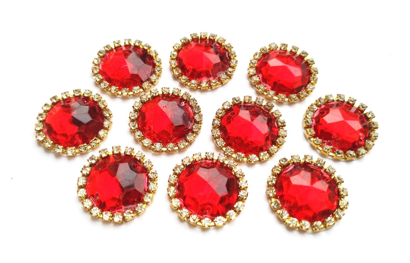 red-big-round-patches